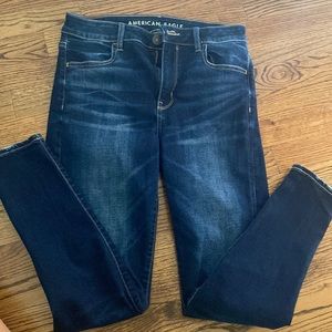 American Eagle high rise jeggings size 10